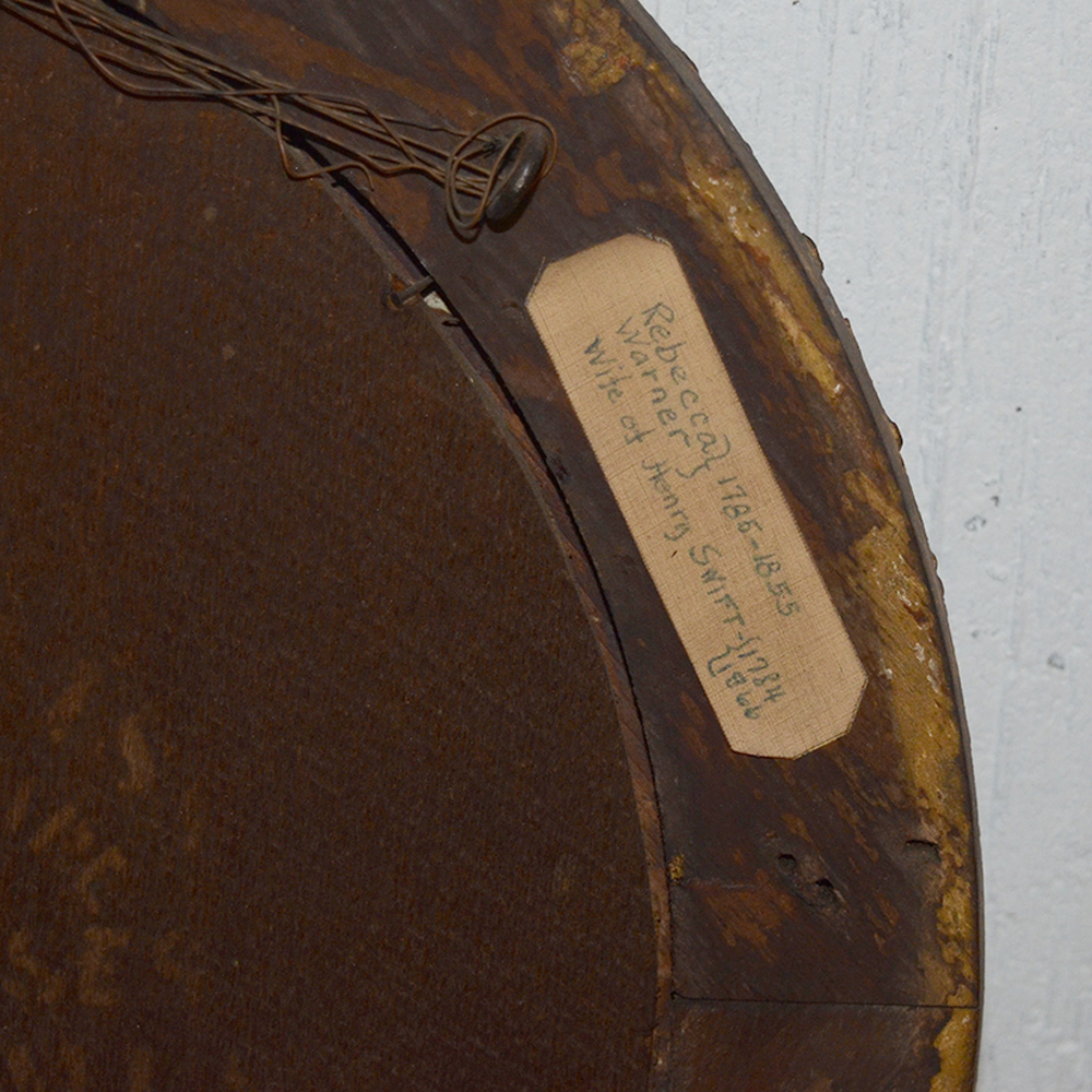 Framed Oil Portrait Painting "Rebecca Warner"