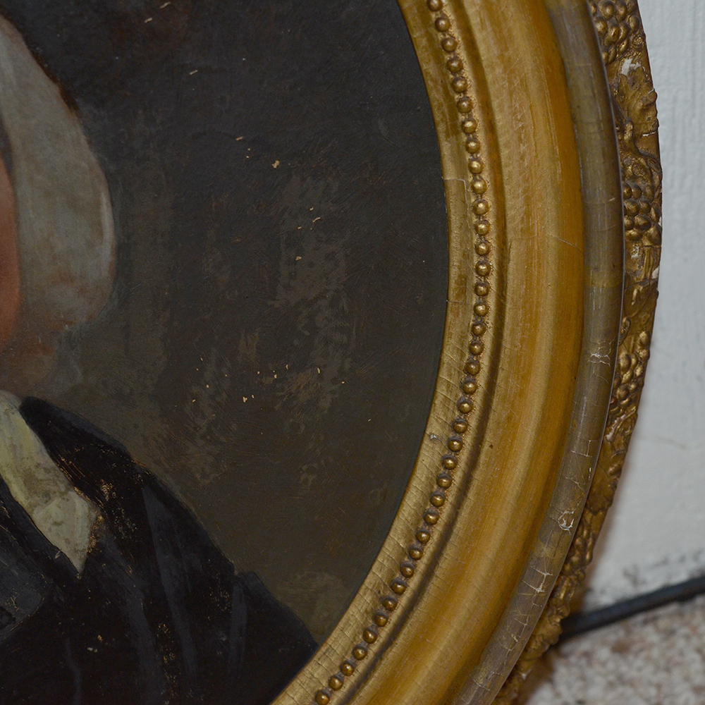 Framed Oil Portrait Painting "Rebecca Warner"