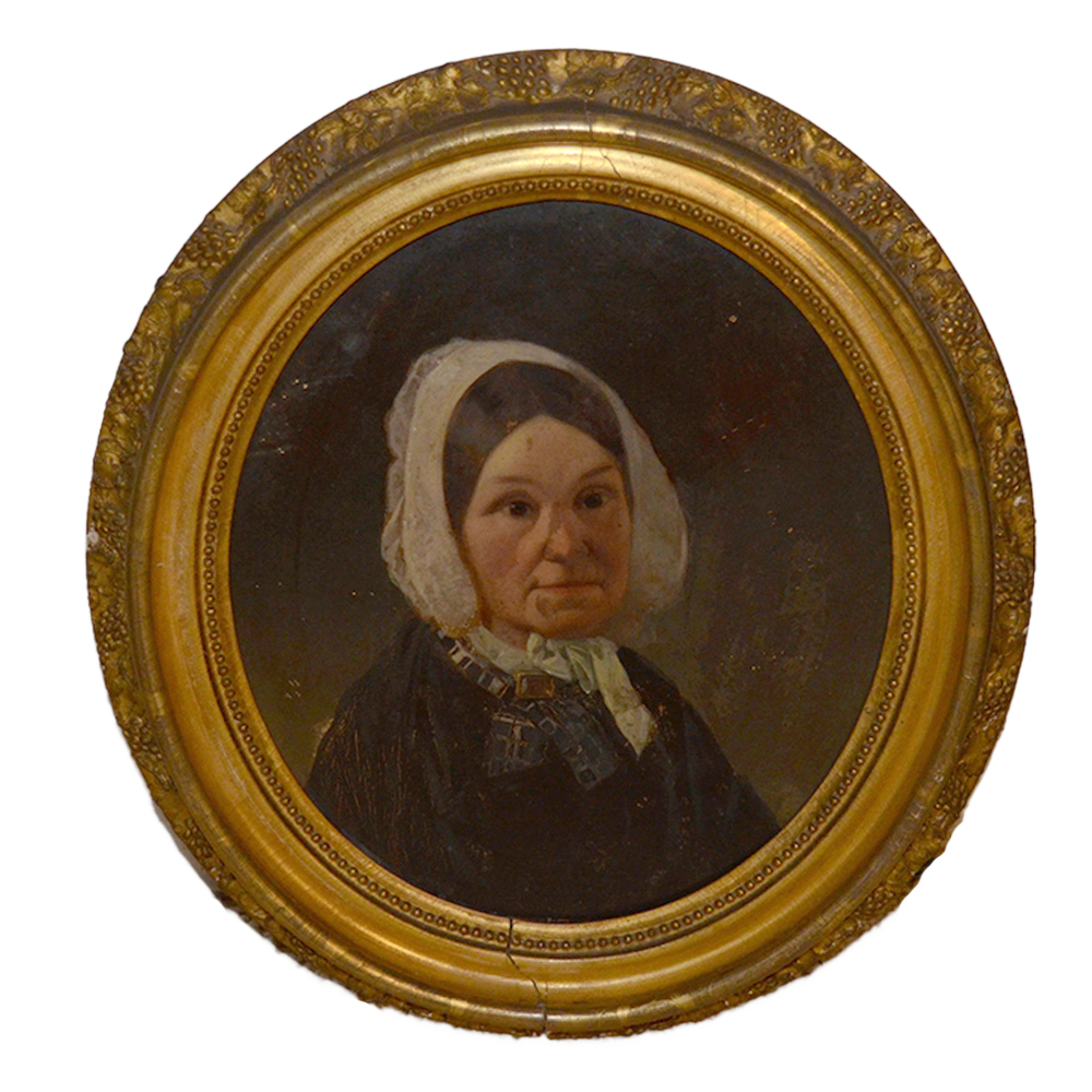 Framed Oil Portrait Painting "Rebecca Warner"