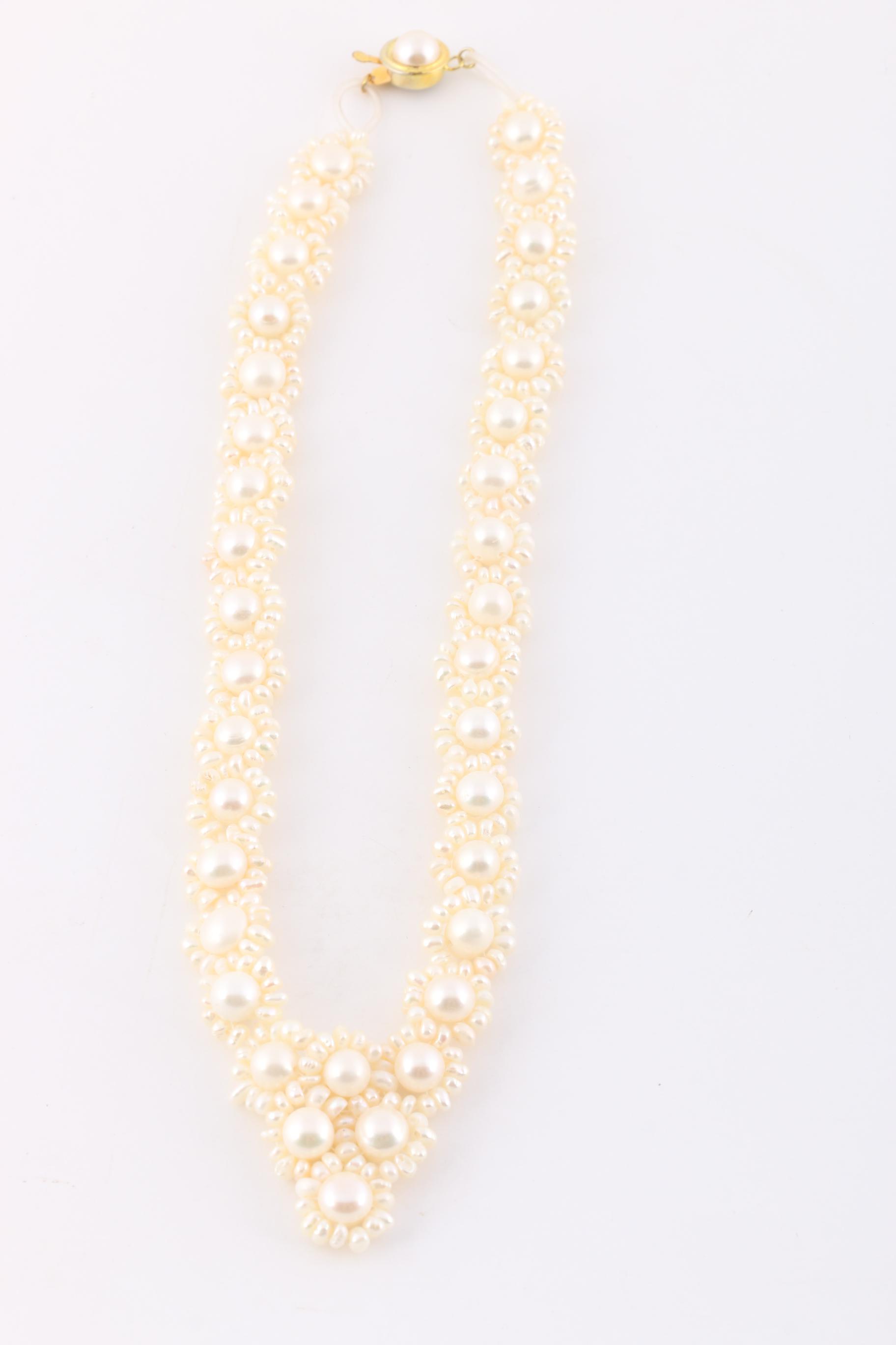 Selection of Cultured Pearl Necklaces and Bracelet