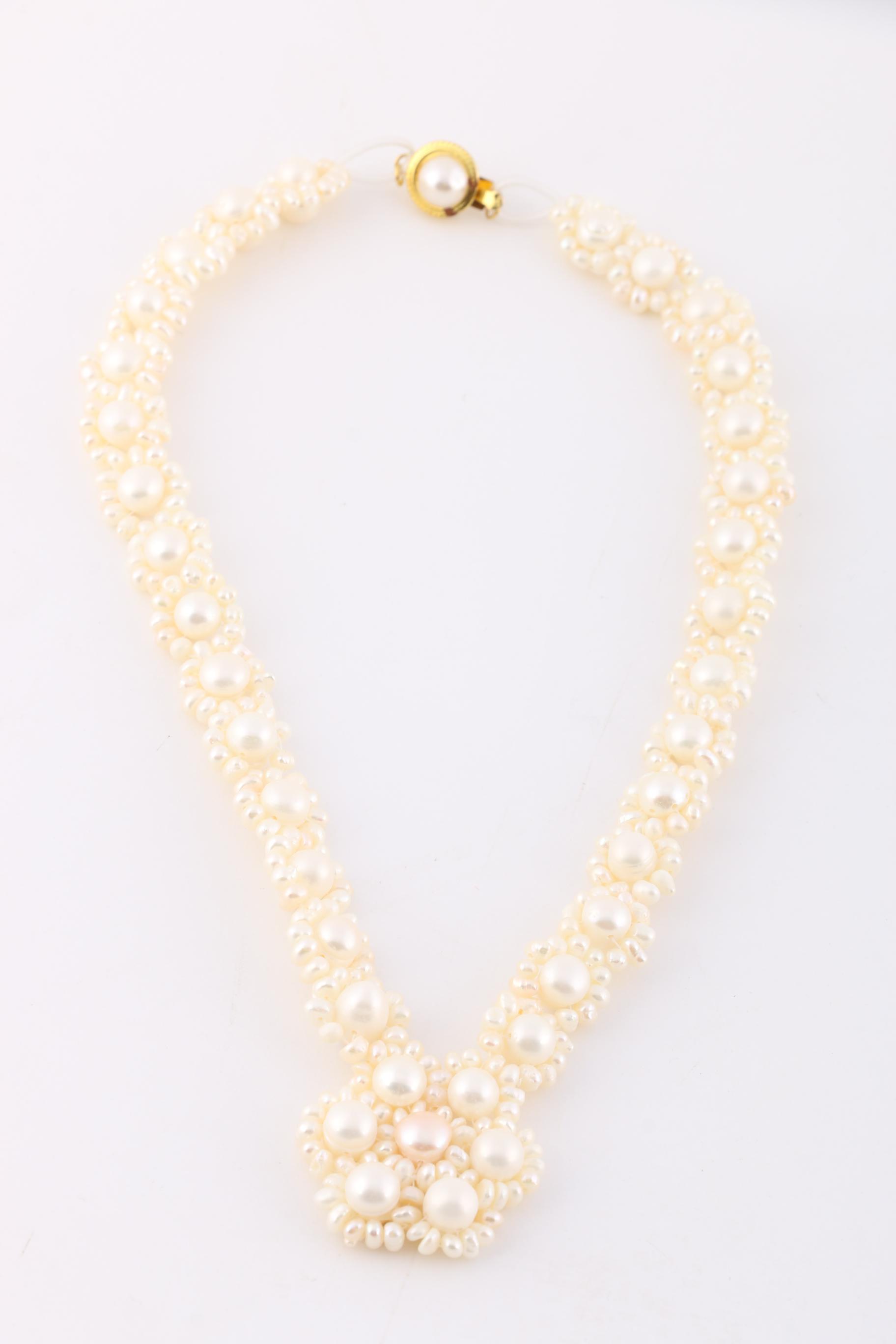 Selection of Cultured Pearl Necklaces and Bracelet