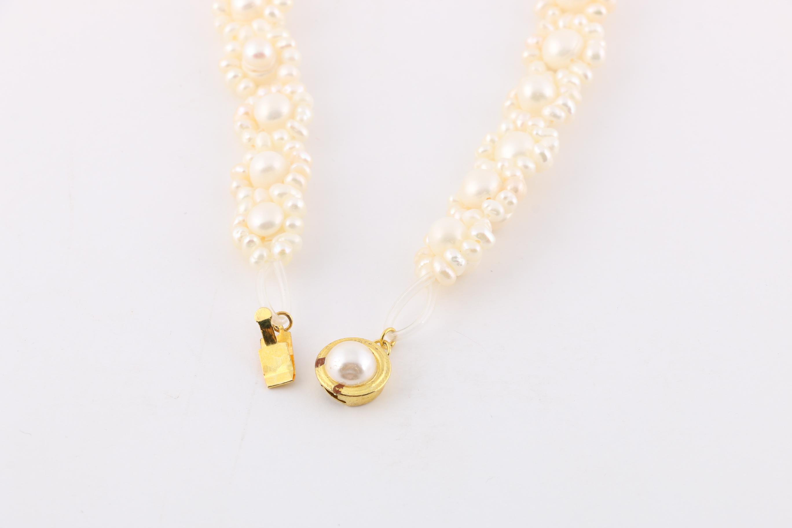 Selection of Cultured Pearl Necklaces and Bracelet