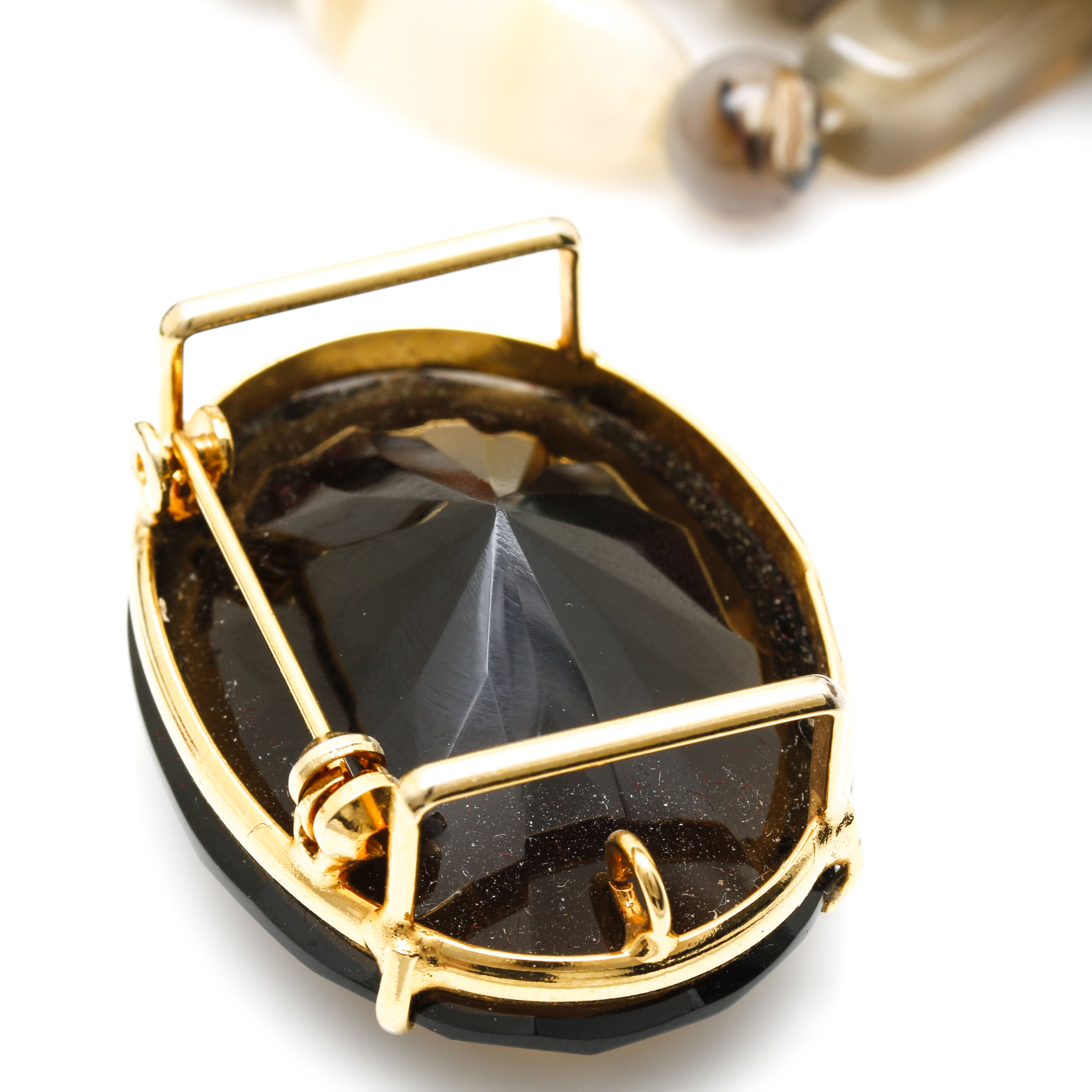 Costume Jewelry Assortment With Various Gemstones