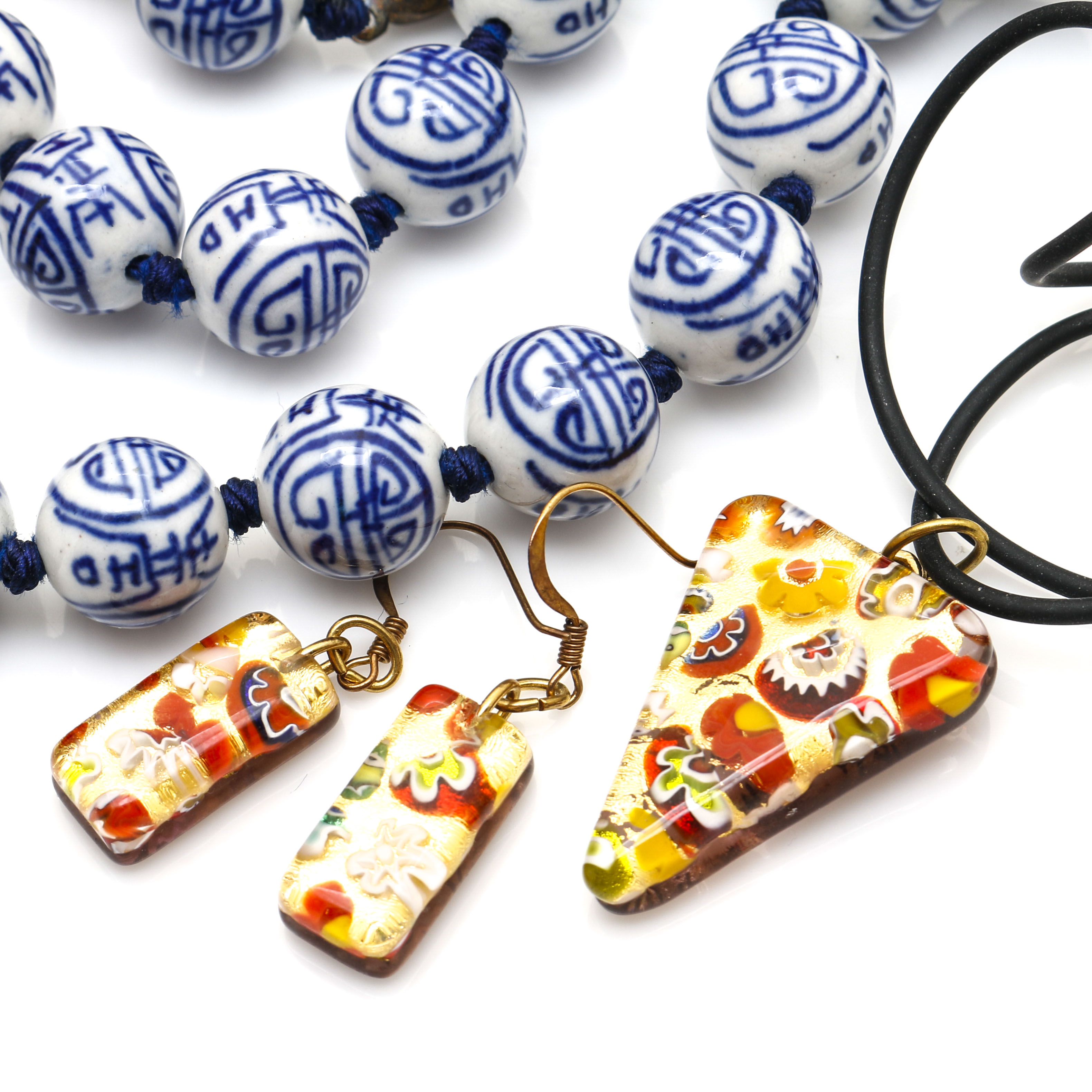 Beaded Costume Jewelry Pieces