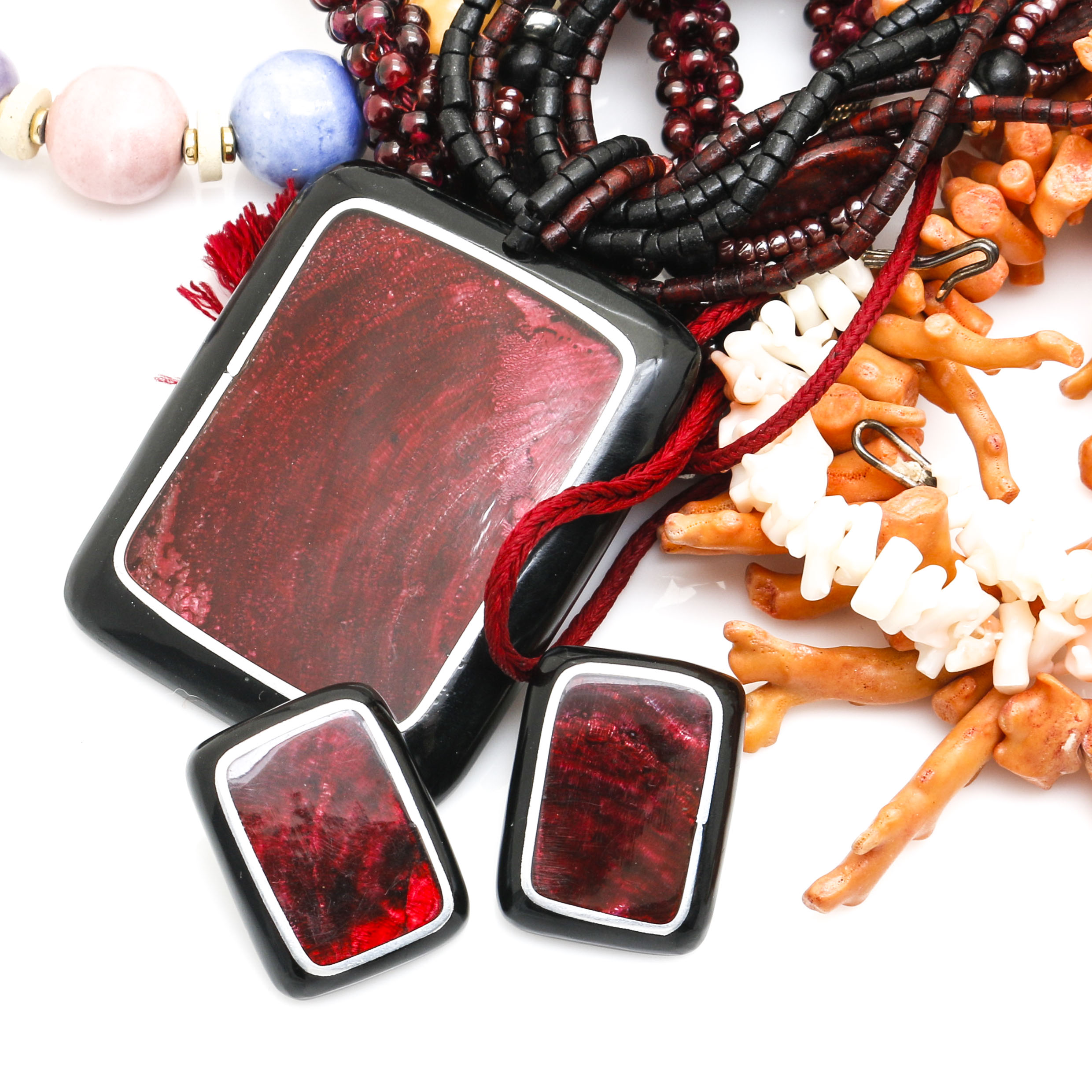 Beaded Costume Jewelry Pieces