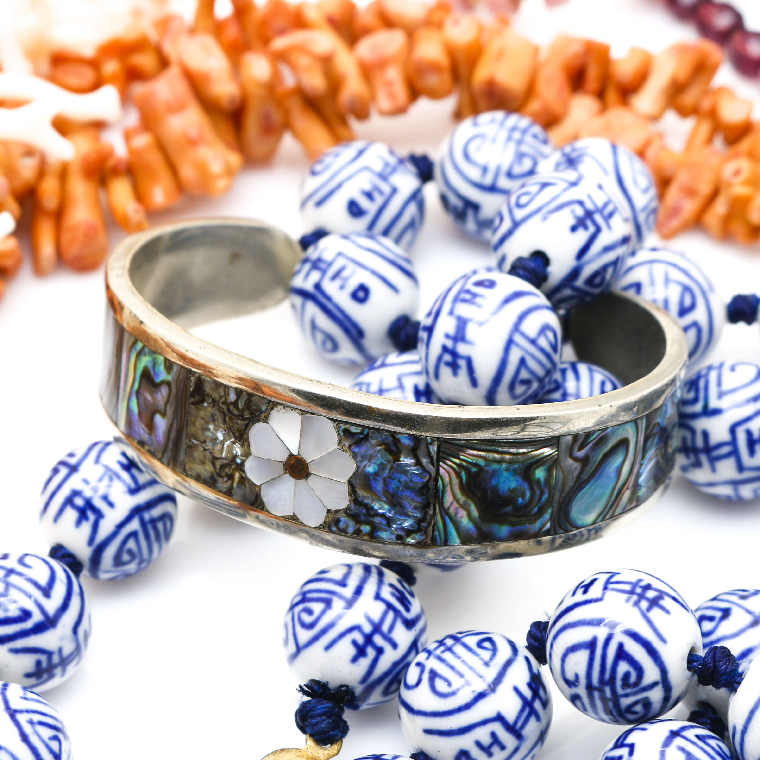 Beaded Costume Jewelry Pieces
