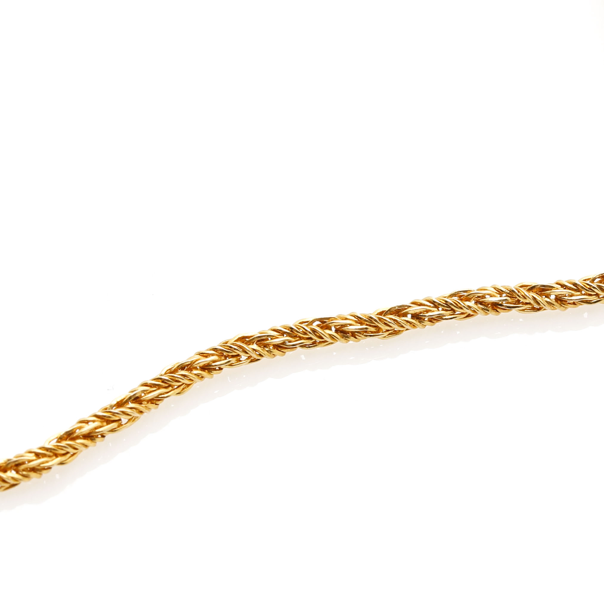 14K Yellow Gold Rope Bracelet