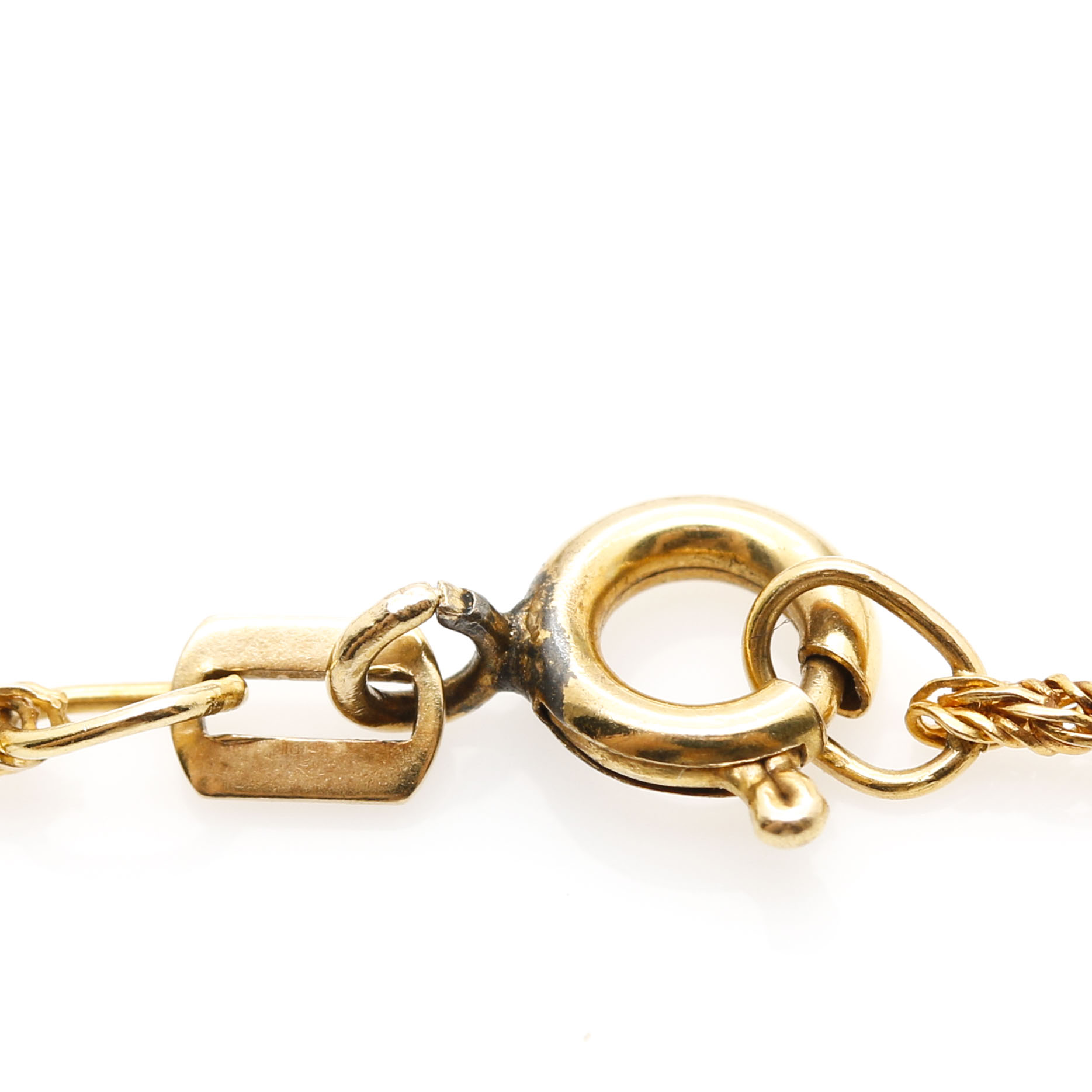 14K Yellow Gold Rope Bracelet