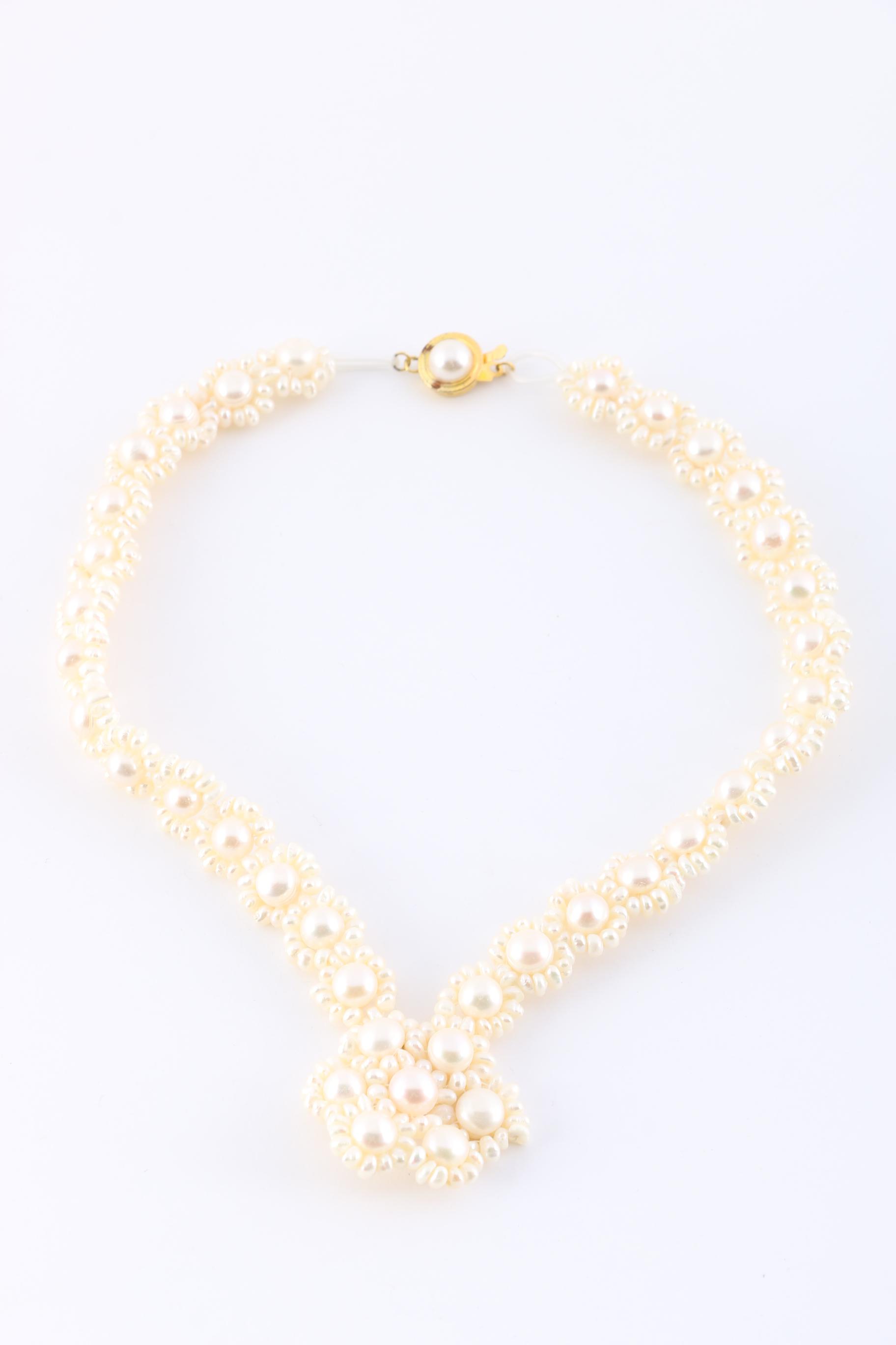 Cultured Pearl Necklaces and Bracelet
