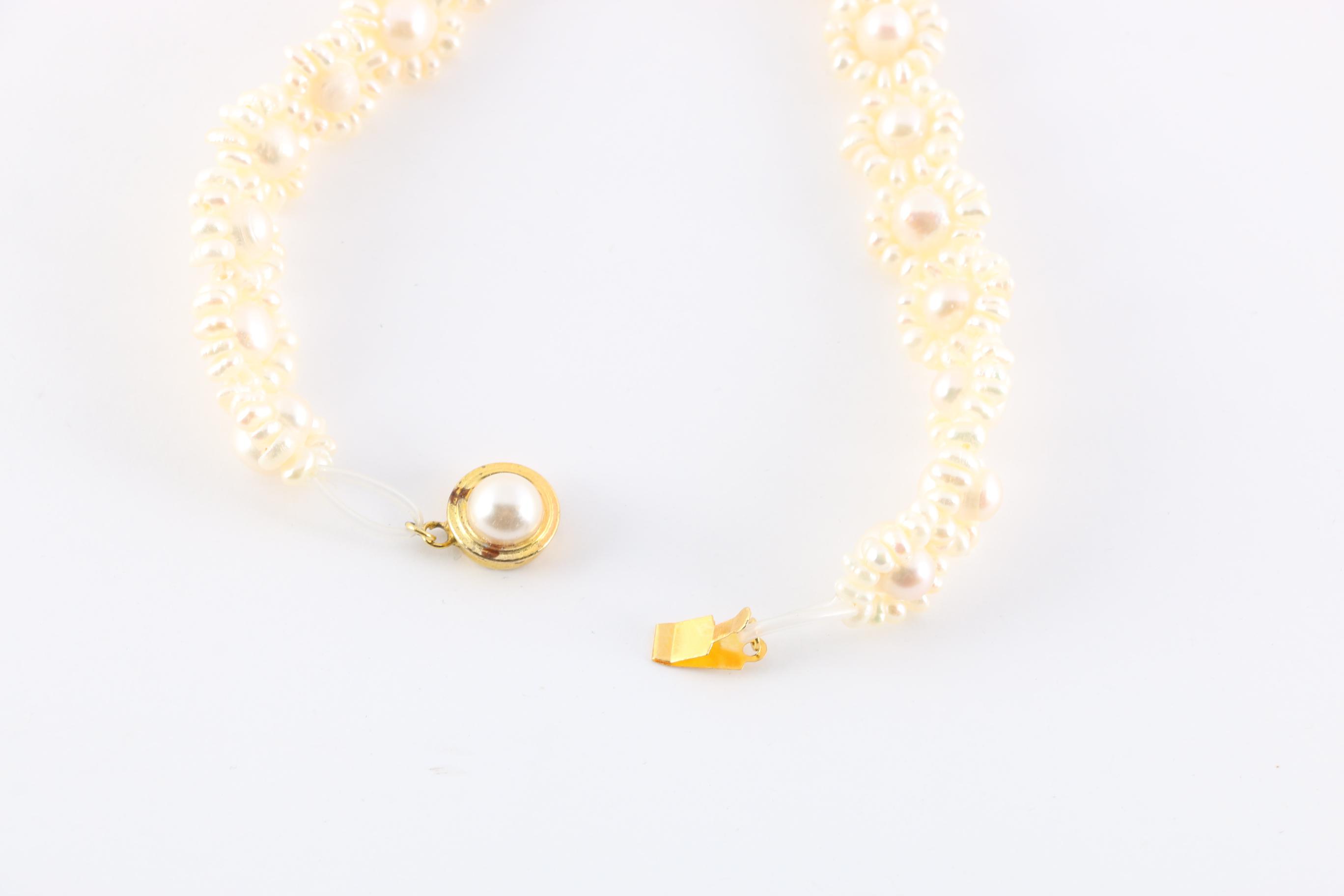 Cultured Pearl Necklaces and Bracelet