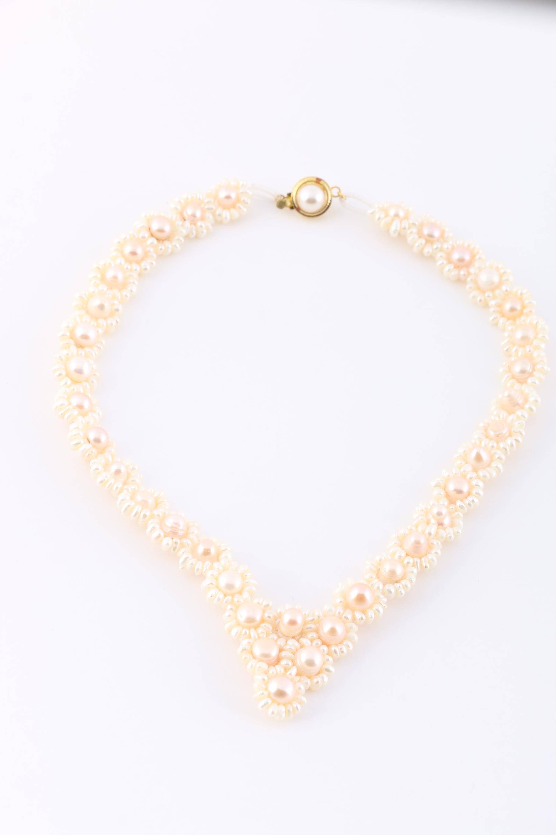 Cultured Pearl Necklaces and Bracelet