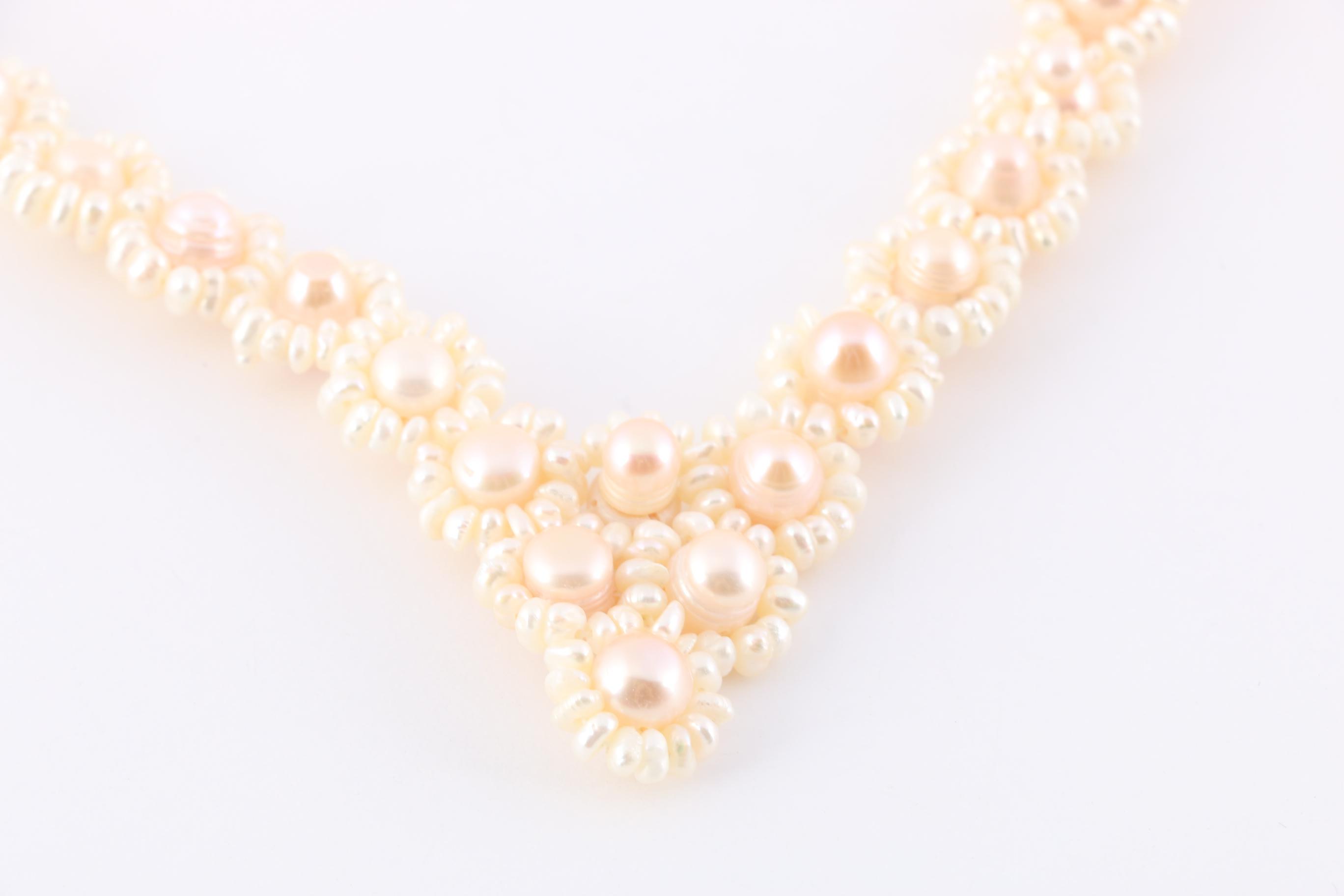 Cultured Pearl Necklaces and Bracelet