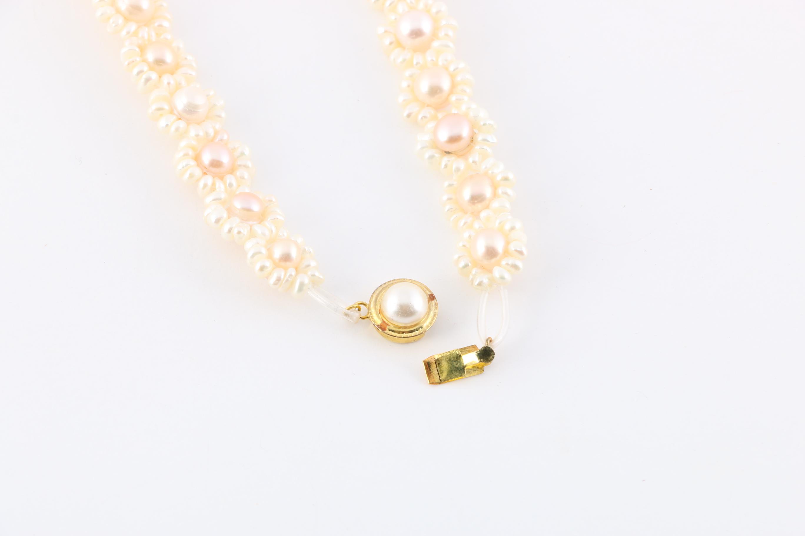 Cultured Pearl Necklaces and Bracelet