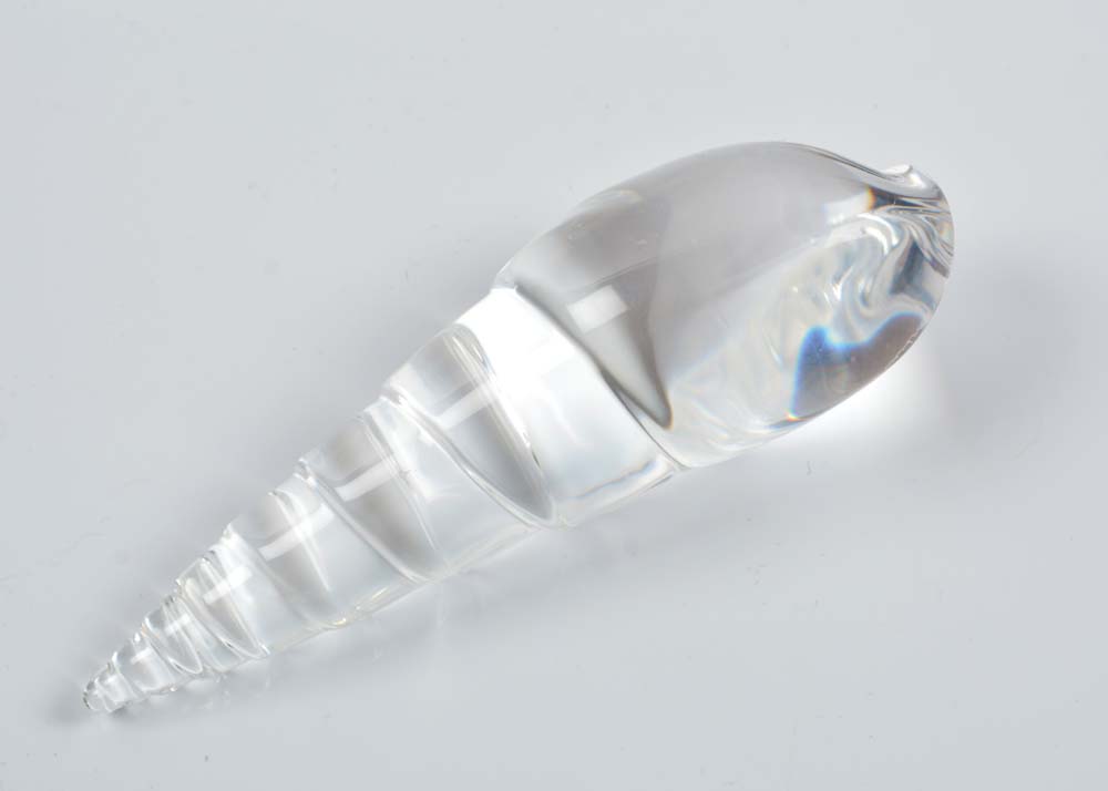 Steuben Glass Seashell Figurines