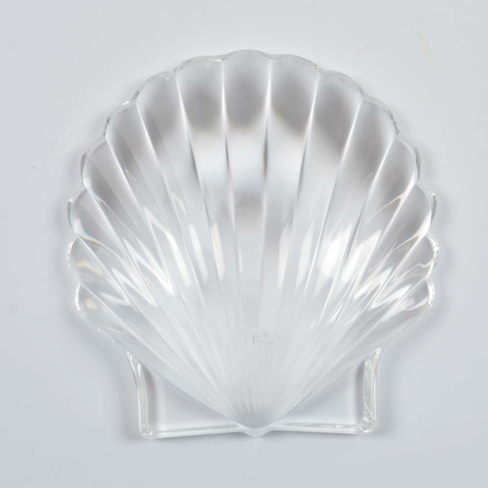Steuben Glass Seashell Figurines