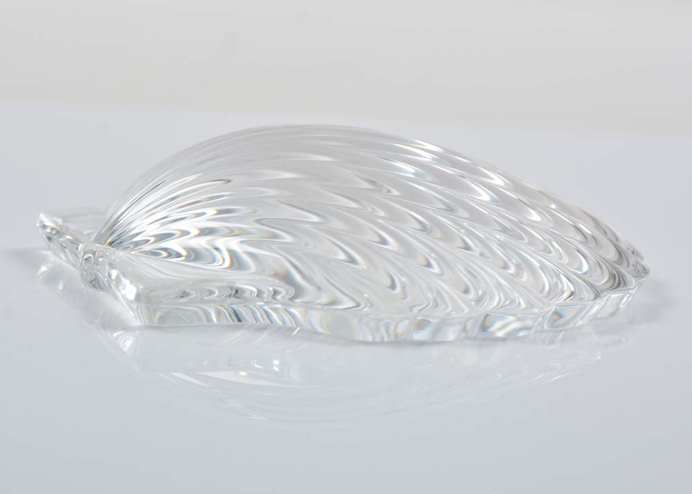Steuben Glass Seashell Figurines