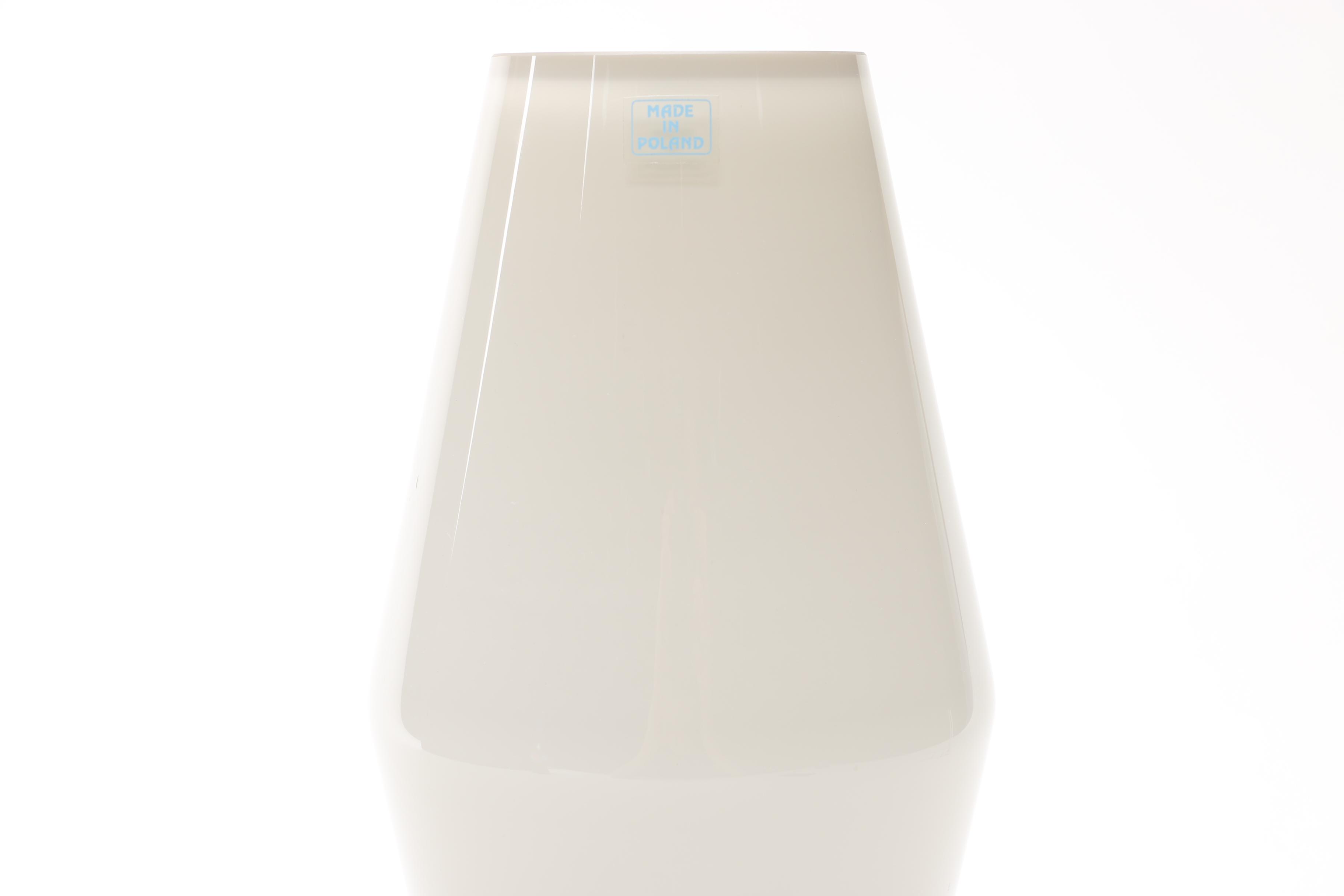 Art Deco Style Milk Glass Vase