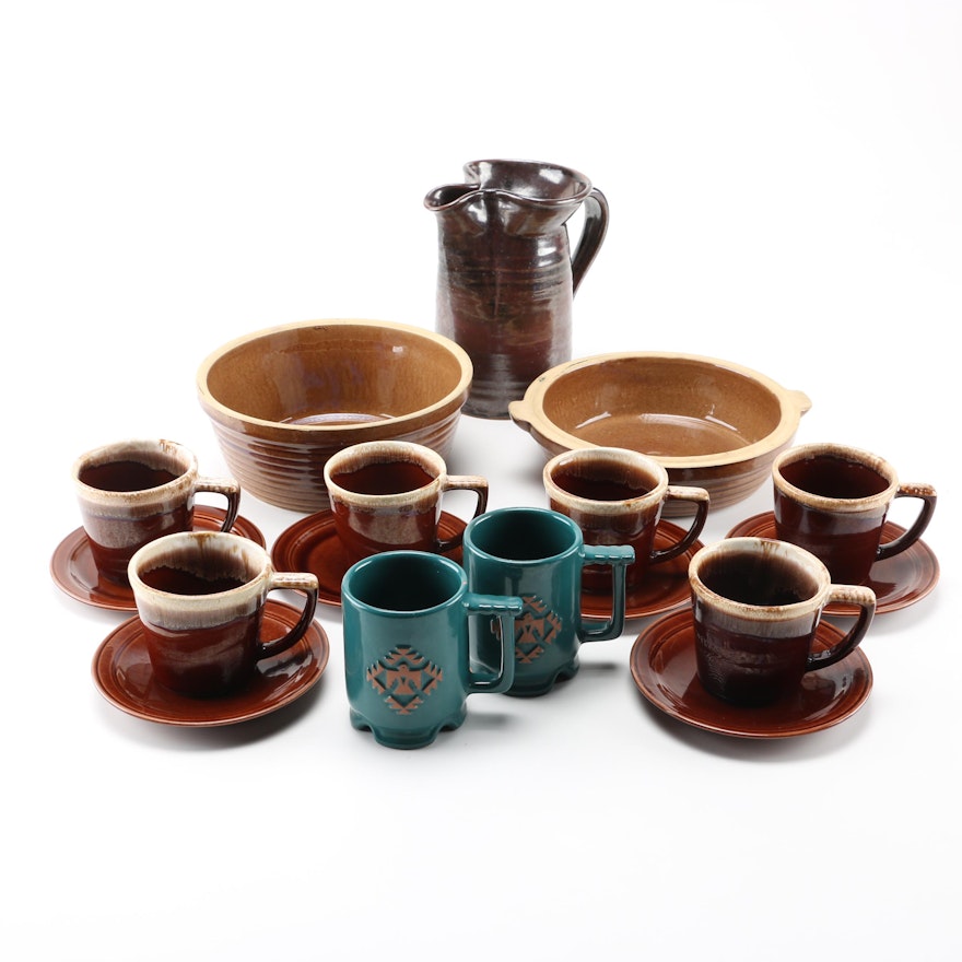 Tableware Pottery Including Vernonware and Frankoma