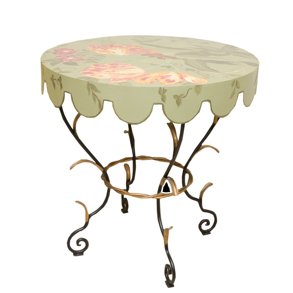 Decorative Metal Table