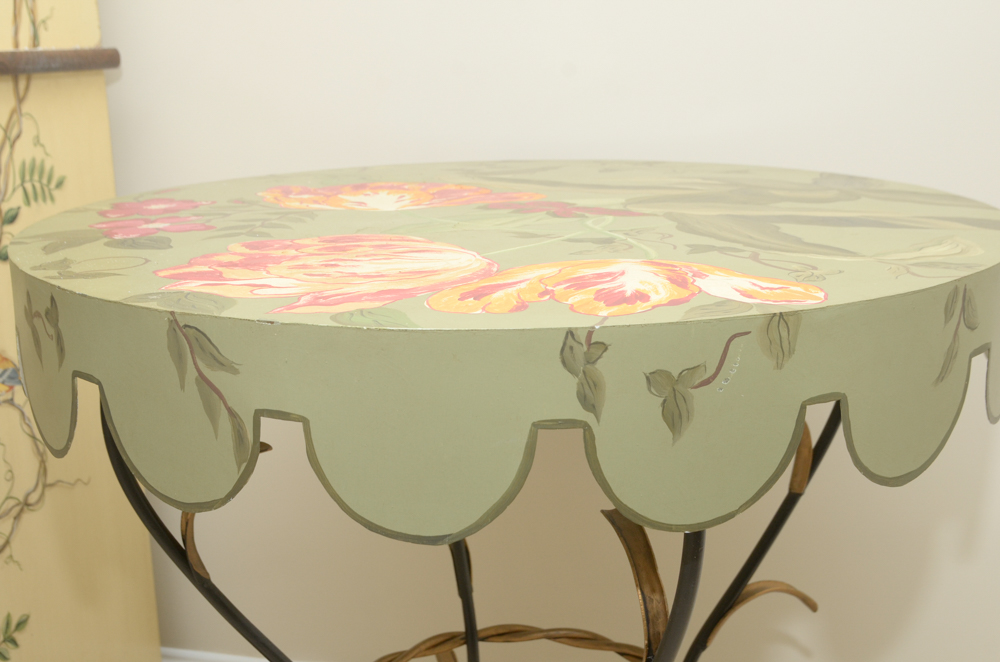 Decorative Metal Table