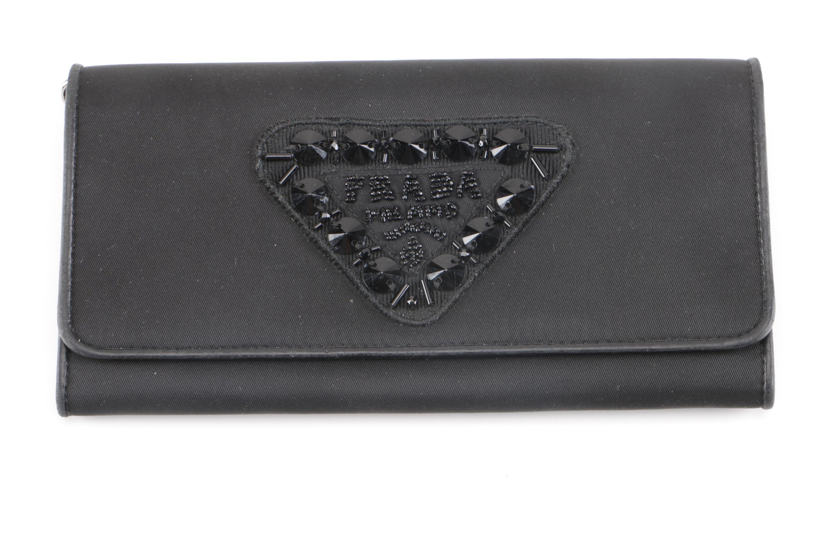 Prada Wallet and Cosmetic Bag