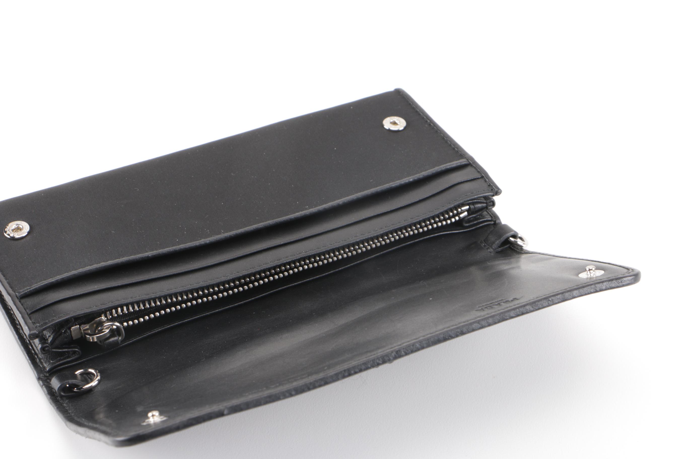 Prada Wallet and Cosmetic Bag