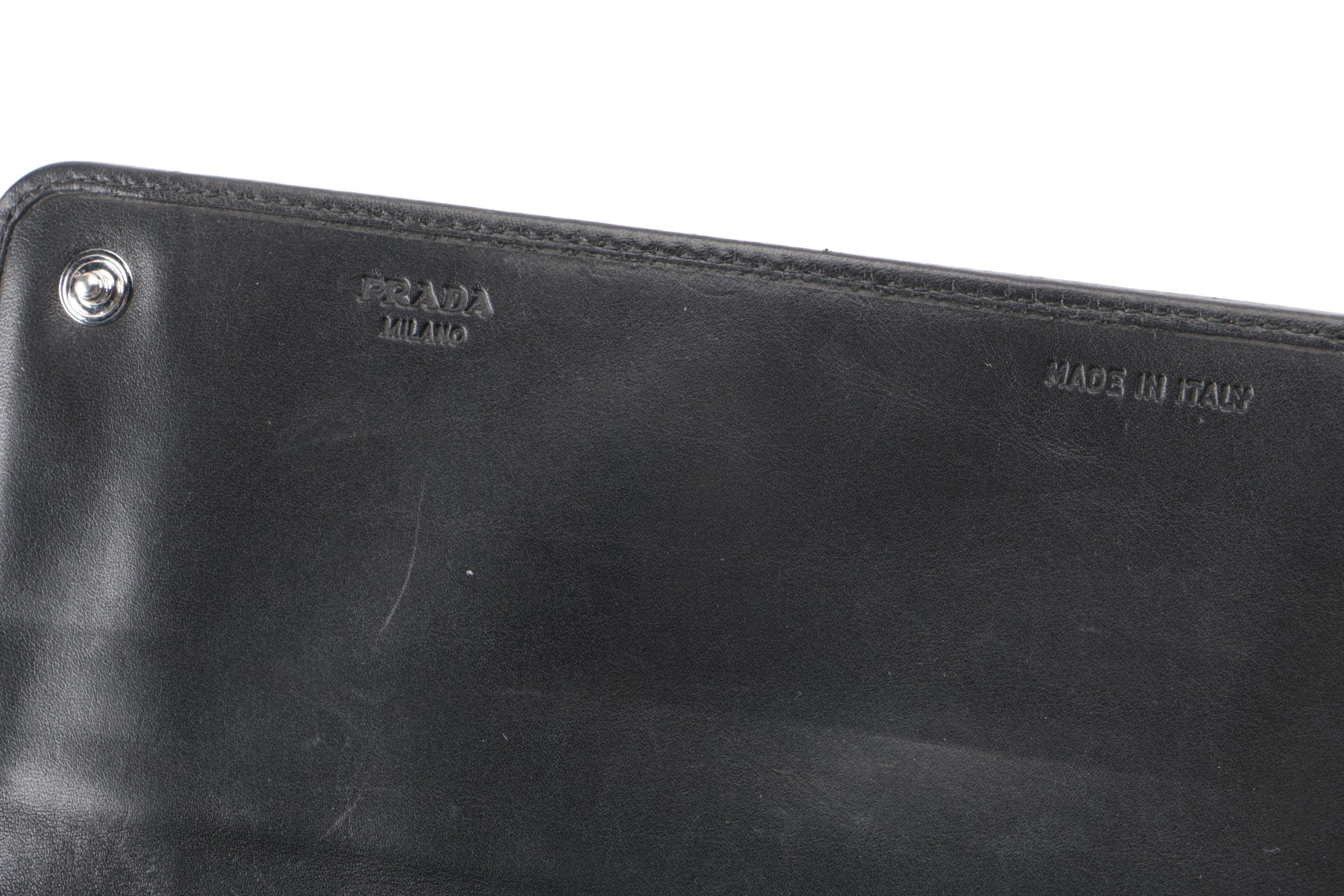 Prada Wallet and Cosmetic Bag