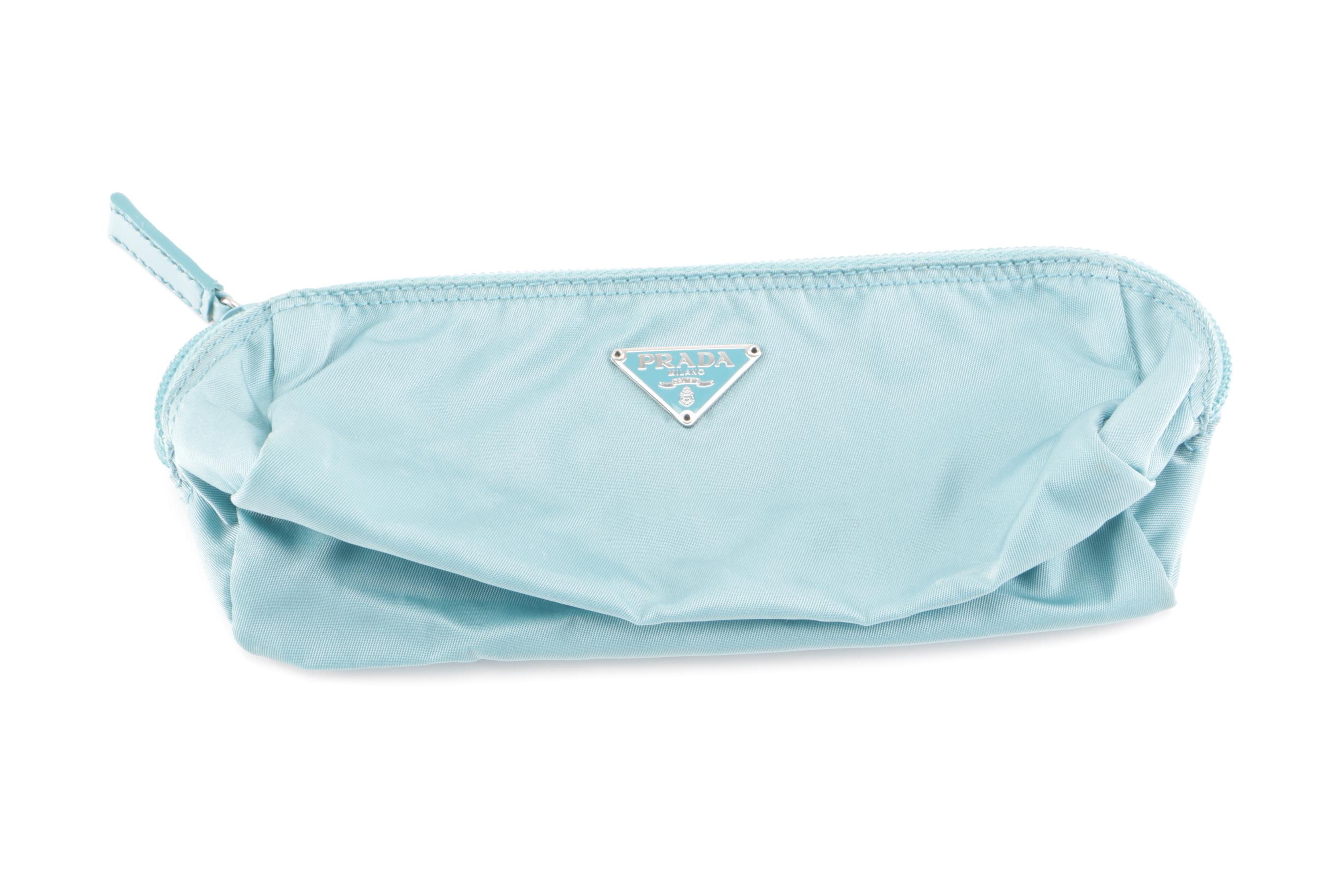 Prada Wallet and Cosmetic Bag