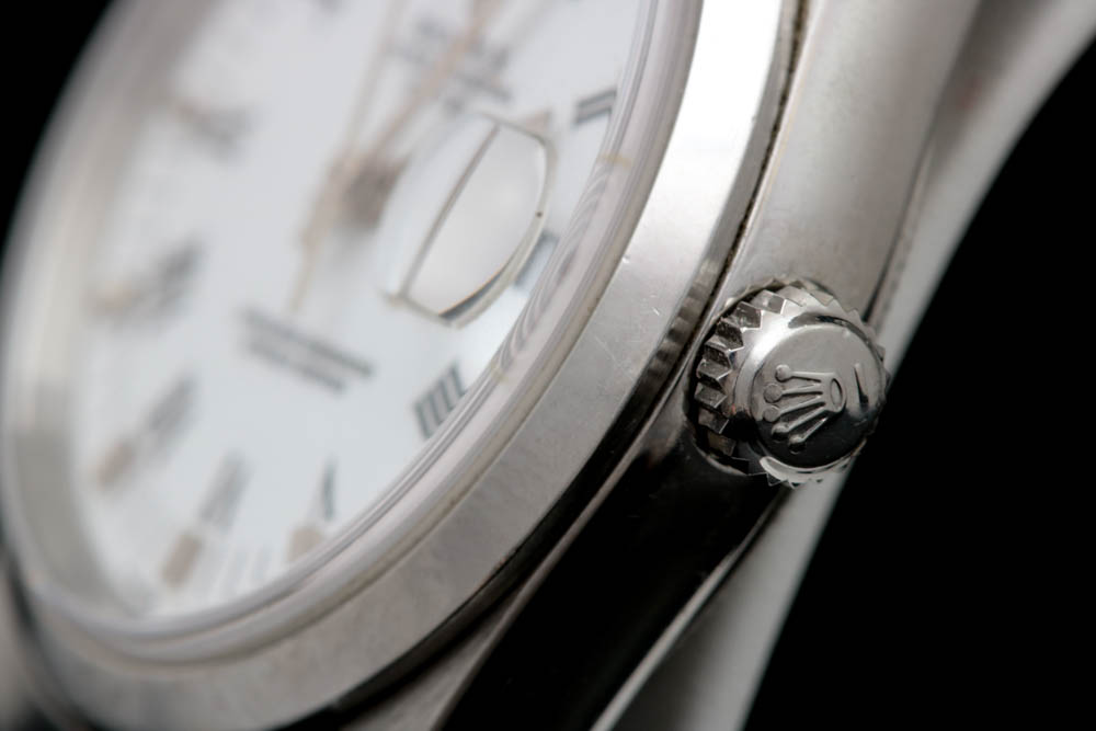 Men's Rolex Oyster Perpetual Date Stainless Steel Watch