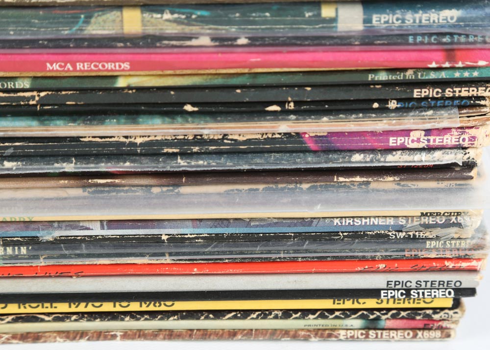 Tom Petty, REO Speedwagon, Micheal Stanley and Other Rock LPs