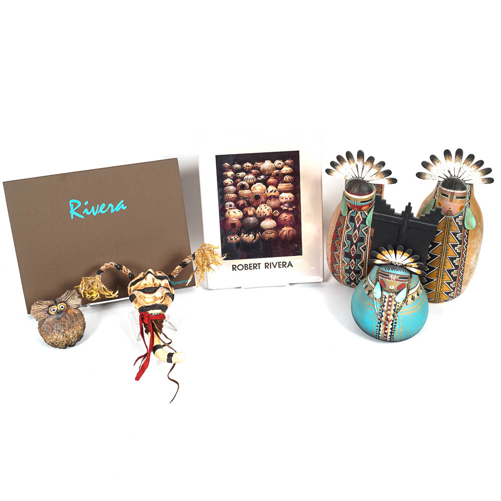 Robert Rivera Gourd Art and Books