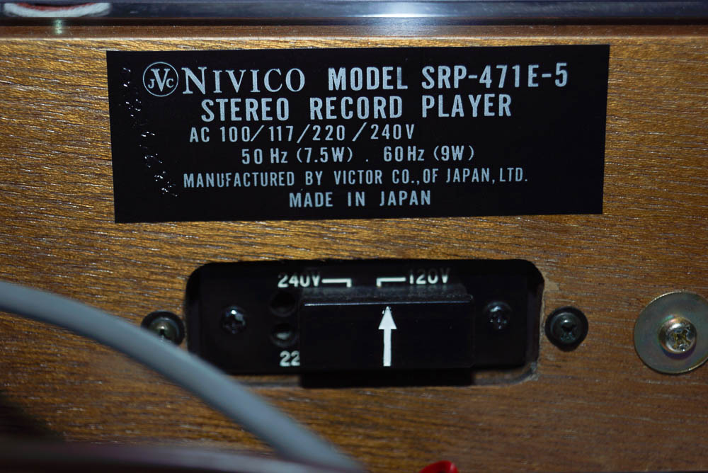 Nivico Stereo Record Player