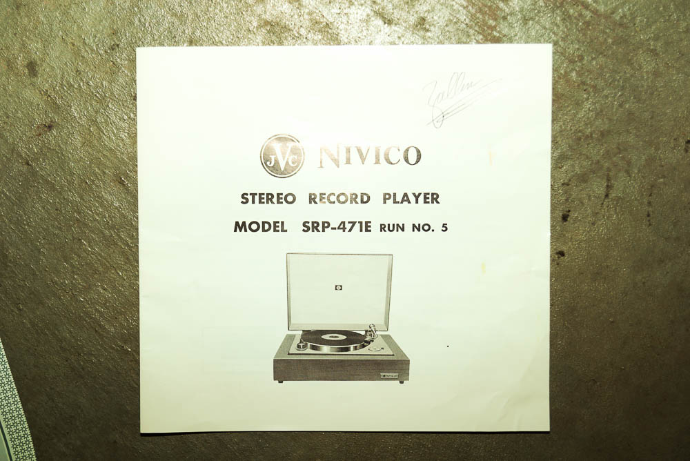 Nivico Stereo Record Player