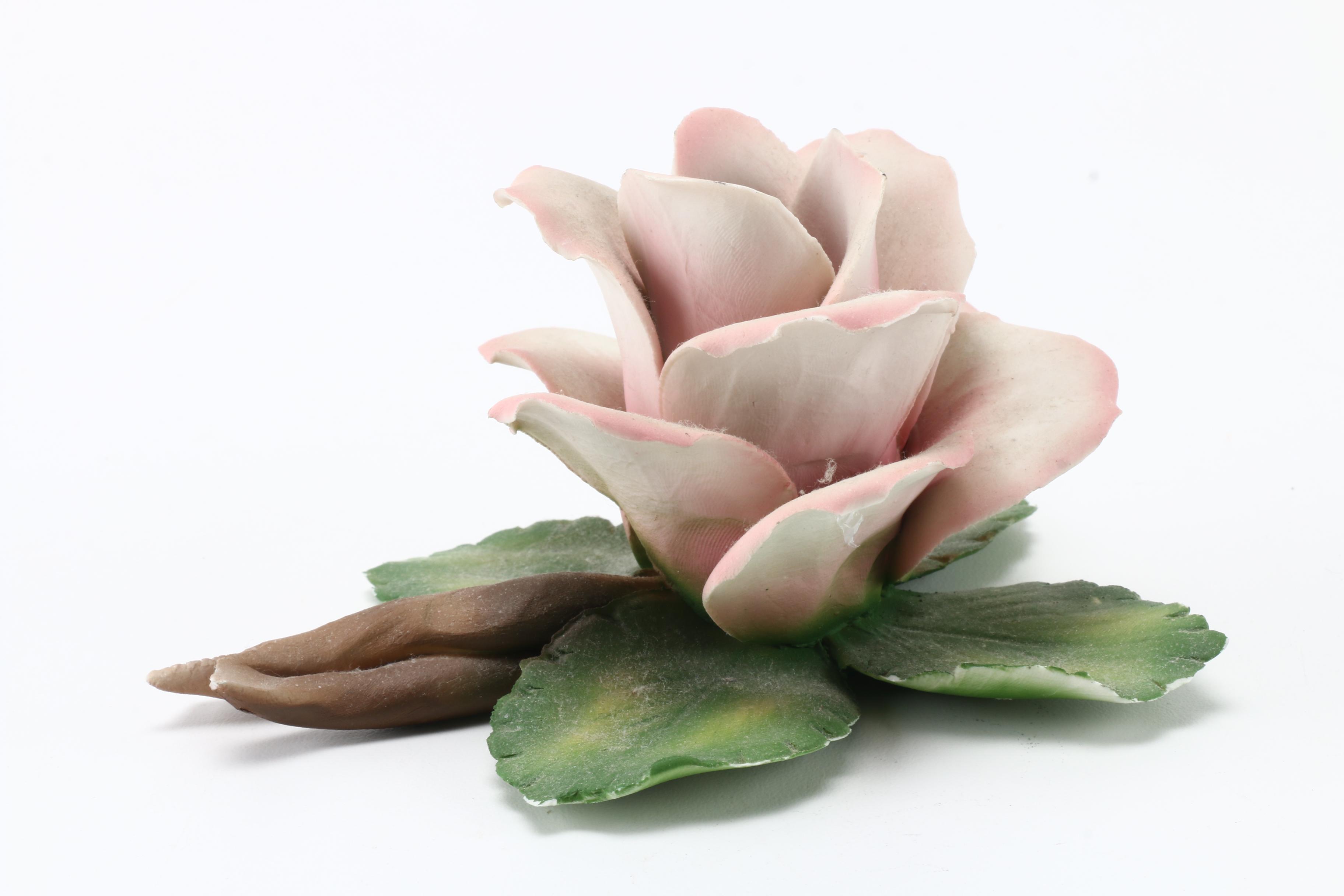 Bone China Floral Figures Featuring Royal Doulton