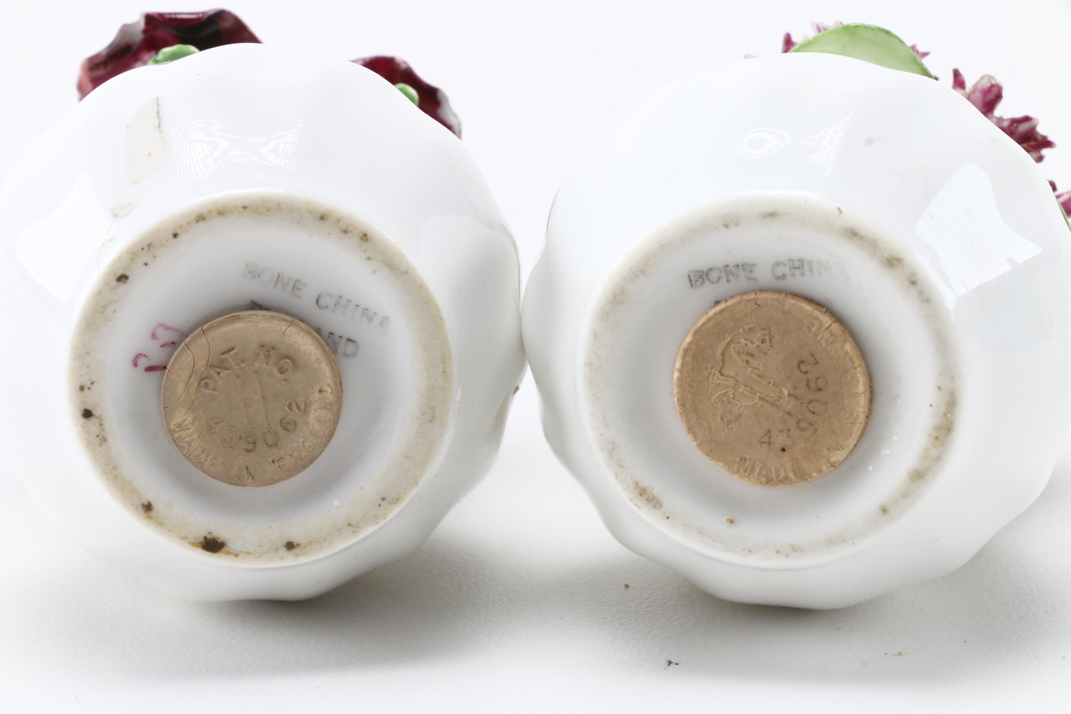 Bone China Floral Figures Featuring Royal Doulton