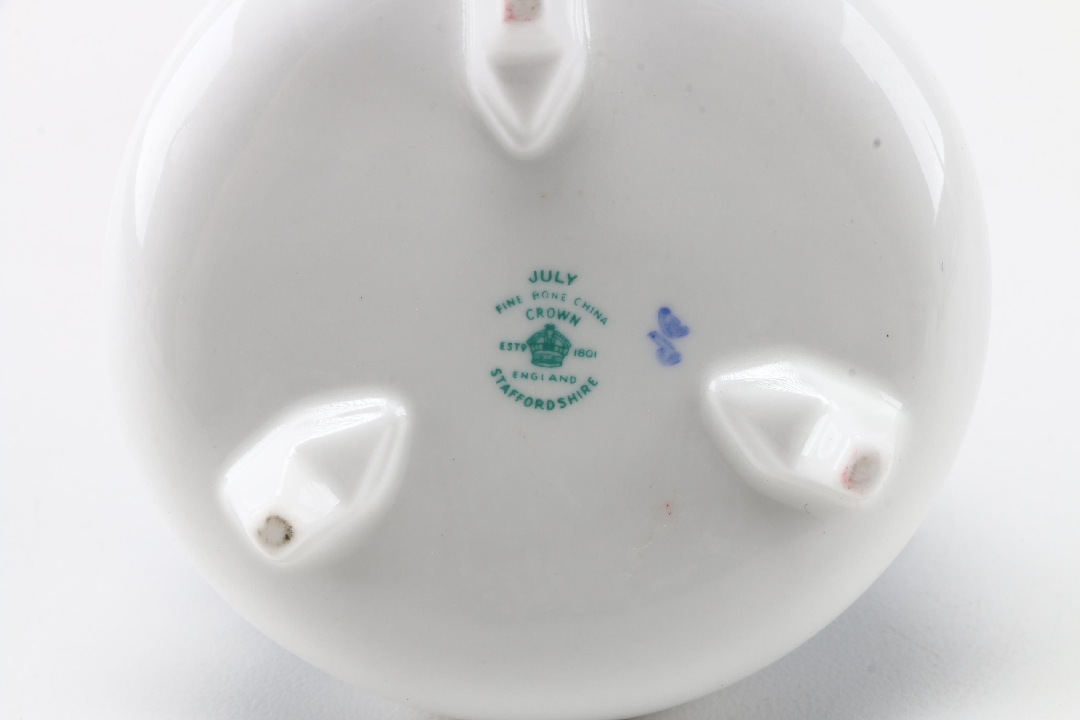 Bone China Floral Figures Featuring Royal Doulton