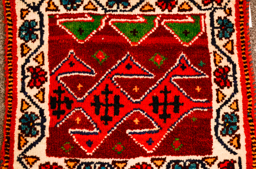 Group of Wool Hand-Knotted Qashqai Petite Rugs