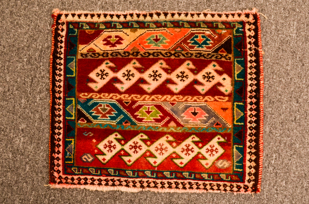 Group of Wool Hand-Knotted Qashqai Petite Rugs