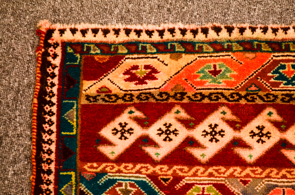 Group of Wool Hand-Knotted Qashqai Petite Rugs