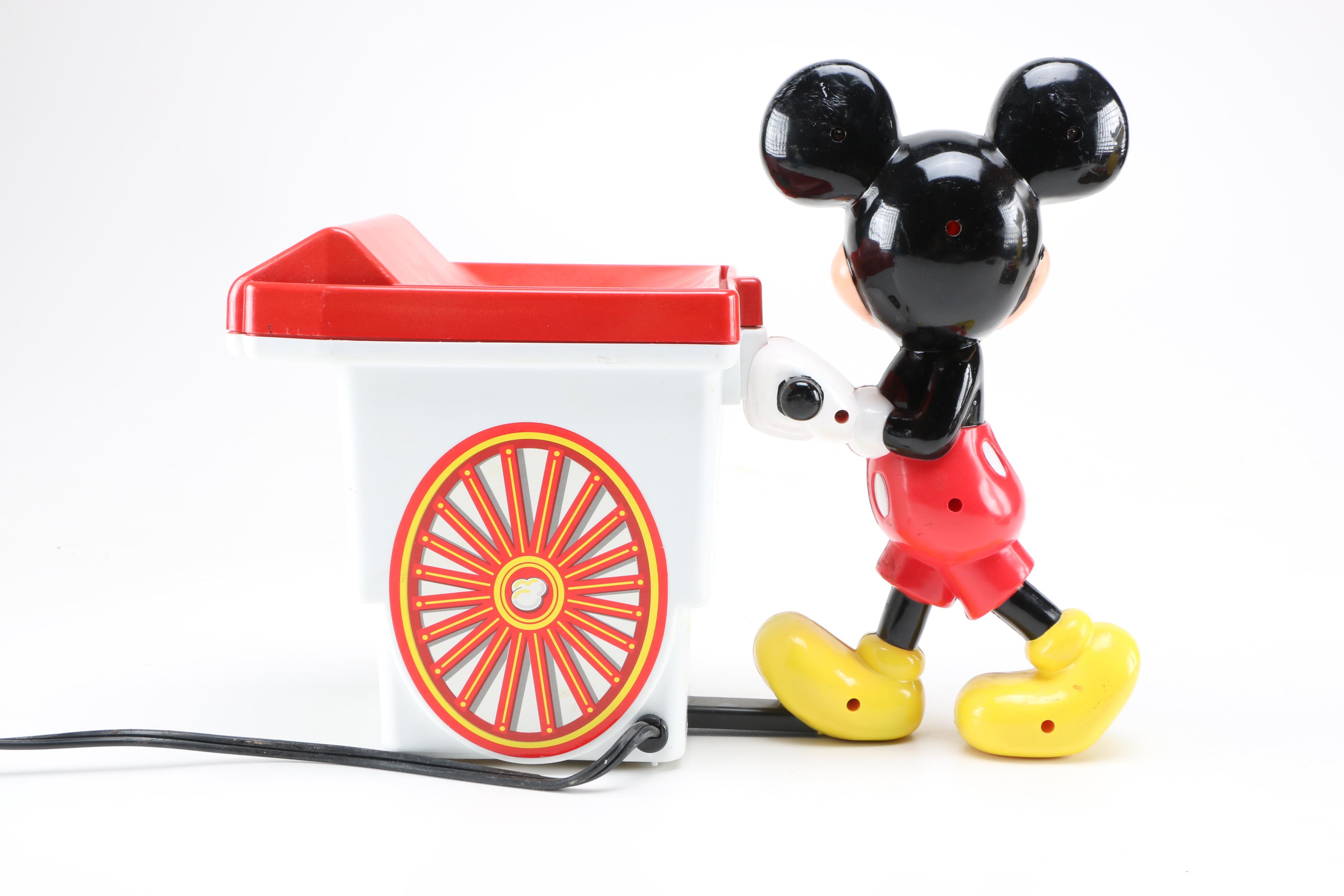 Mickey Mouse Phone and Popcorn Popper