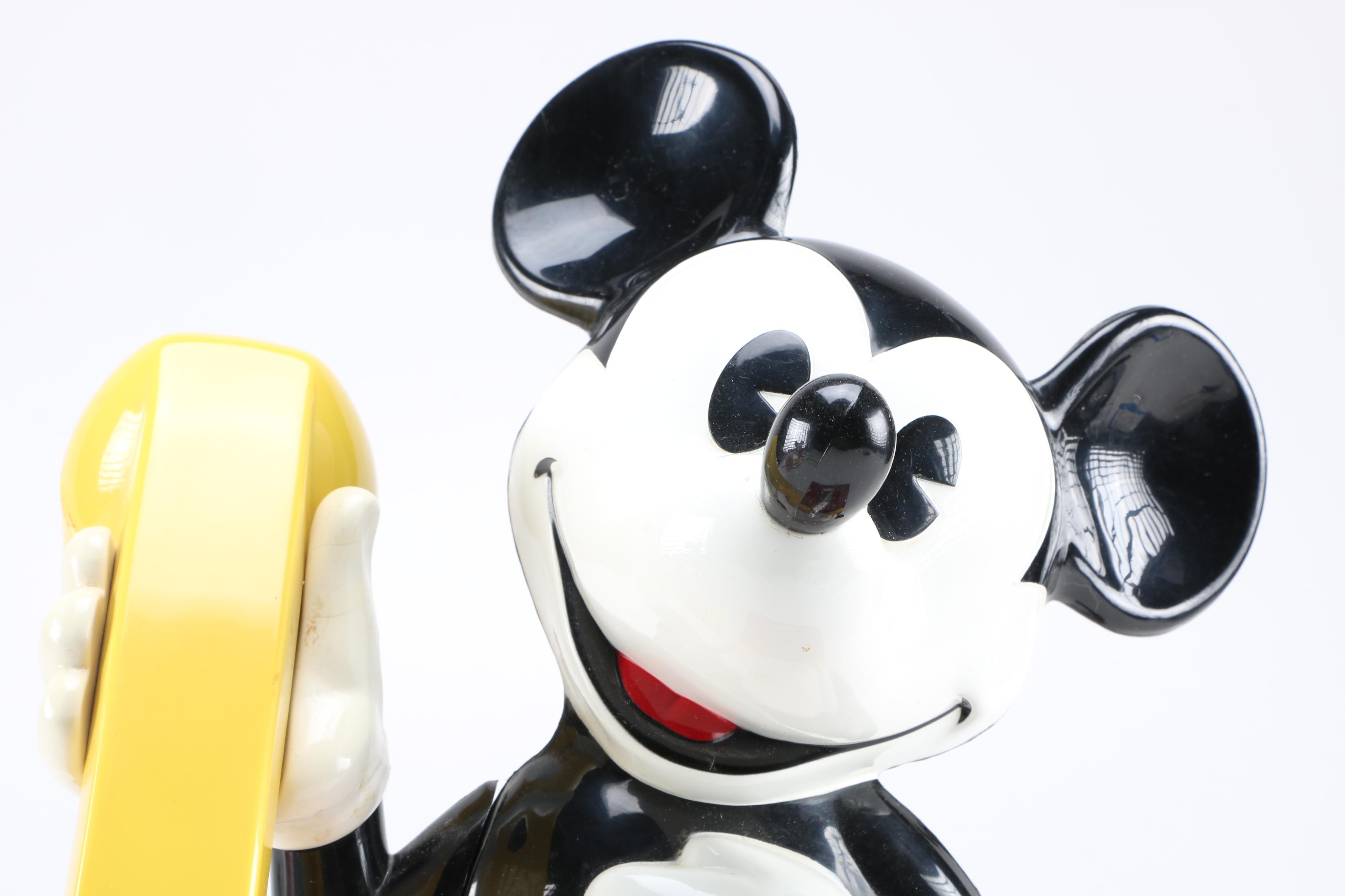 Mickey Mouse Phone and Popcorn Popper