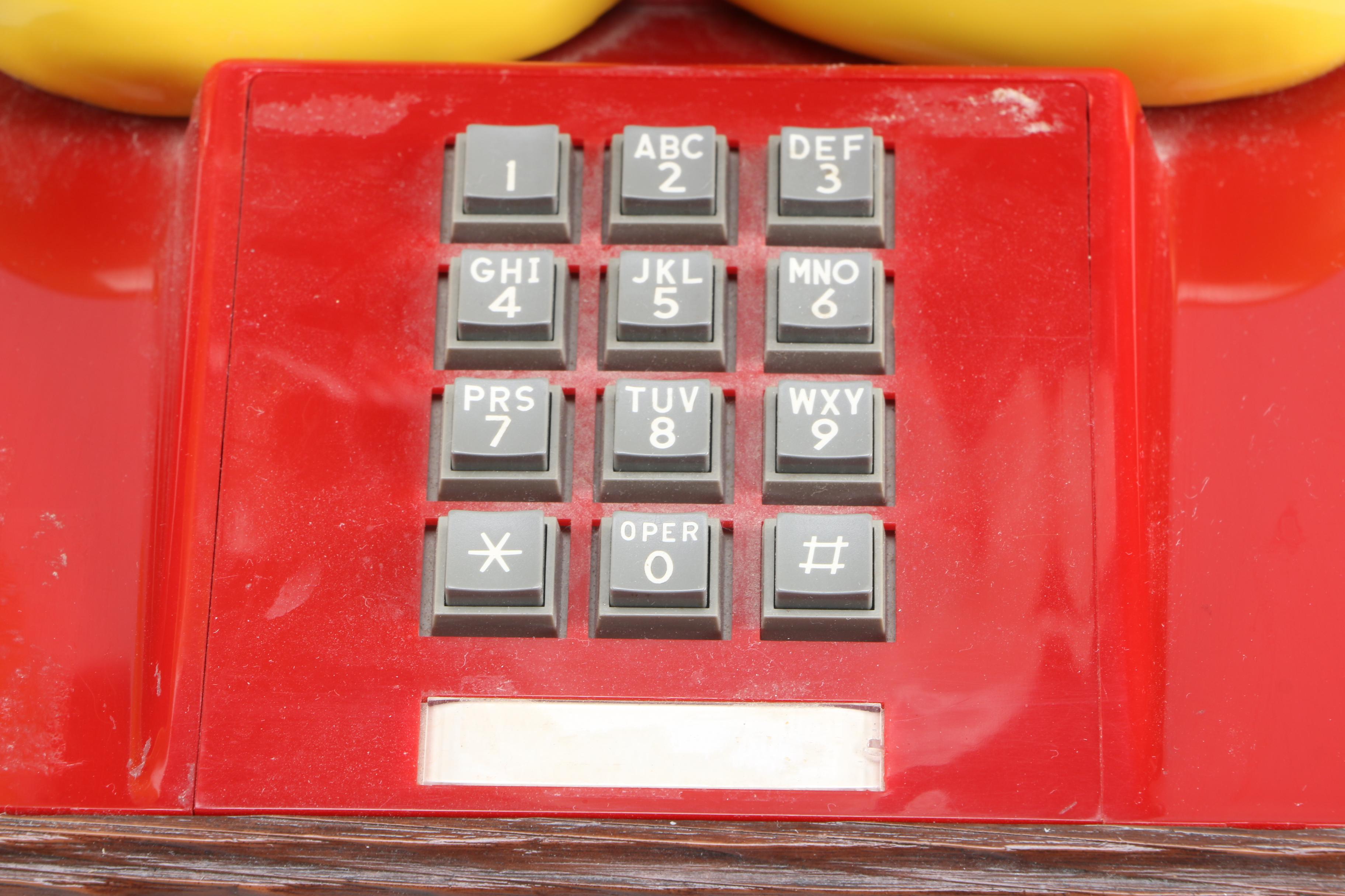 Mickey Mouse Phone and Popcorn Popper