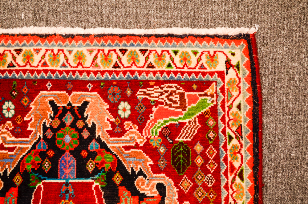 Group of Small Hand-Knotted Qashqai Wool Rugs