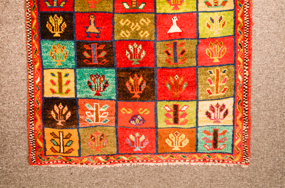 Hand-Woven Wool Gabbeh Area Rug