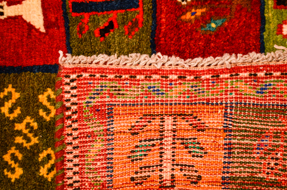 Hand-Woven Wool Gabbeh Area Rug