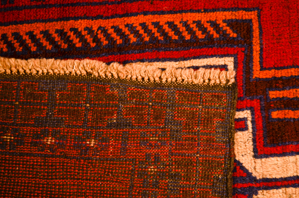 Hand-Woven Wool Baluch Area Rug