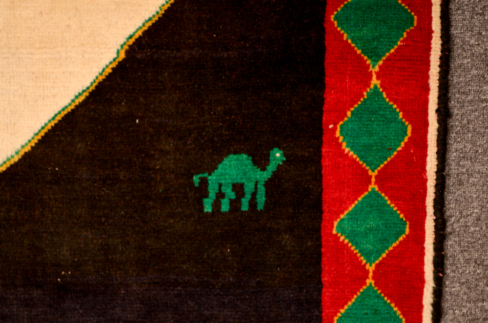 Wool Hand-Knotted Gabbeh Area Rug