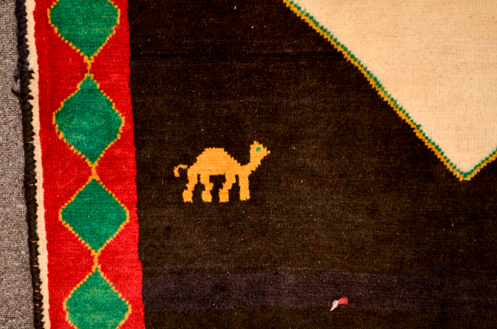 Wool Hand-Knotted Gabbeh Area Rug