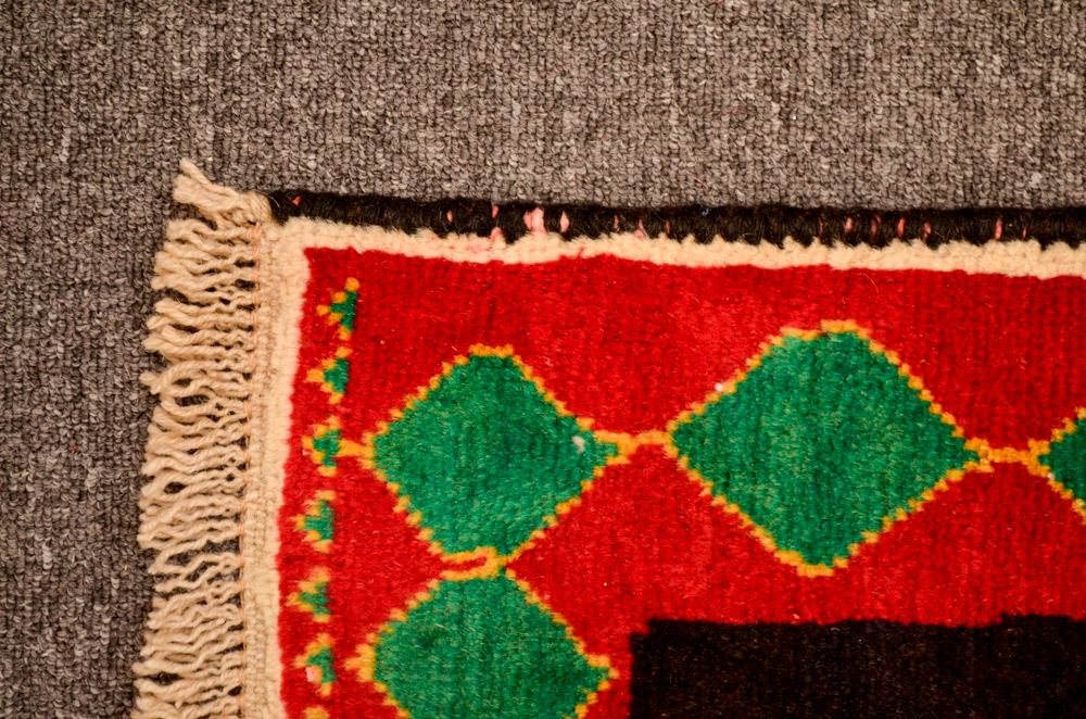 Wool Hand-Knotted Gabbeh Area Rug