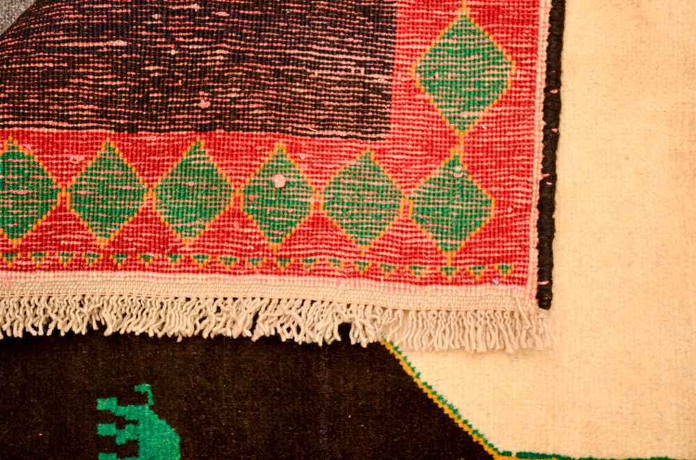 Wool Hand-Knotted Gabbeh Area Rug